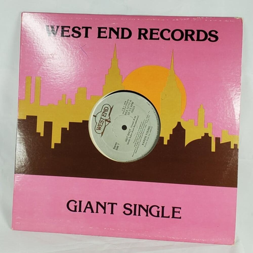 Karen Young – Hot Shot 12" Vinyl Single 1978 West End Records Disco